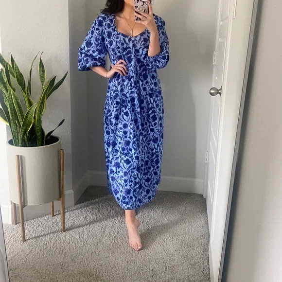 Who What Wear | Dresses | Summer Puff Sleeve Maxi Dress | Poshmark